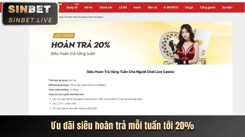 Thưởng chào mừng abc8